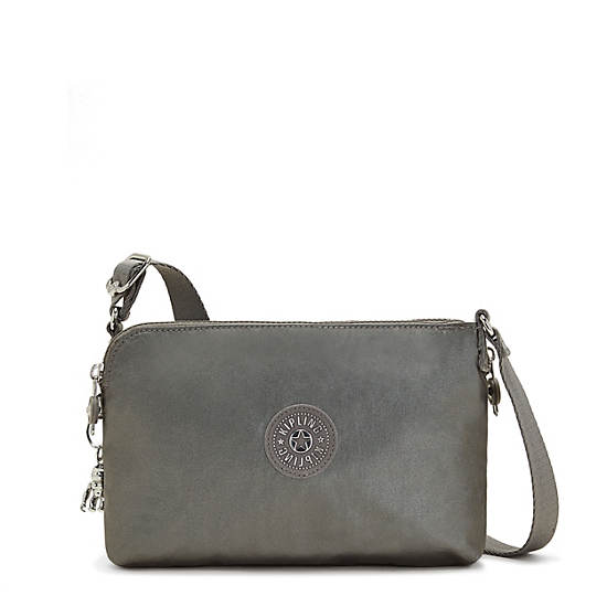 Kipling Boyd Metallic Crossbody Veske Greyl | NO 2121OK